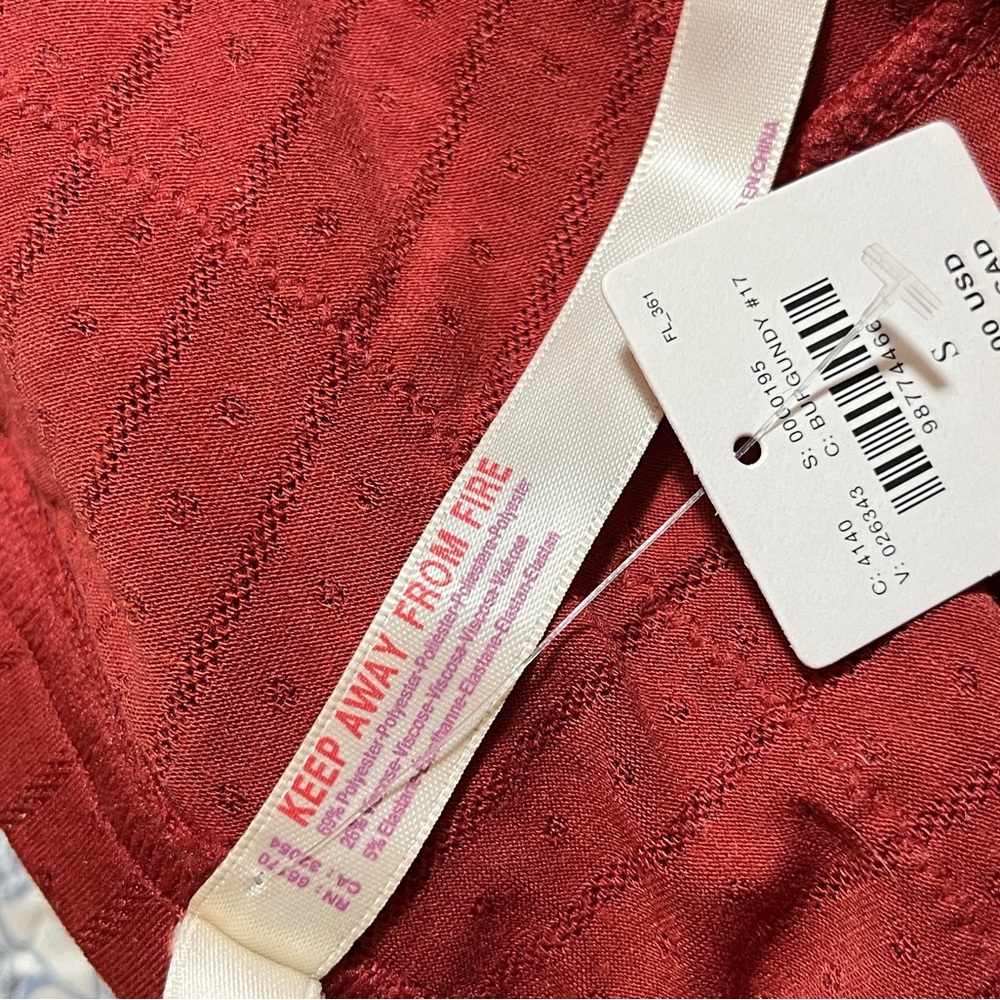 🧁Anthropologie Ruffled Panties in Rust - Picture 4 of 8